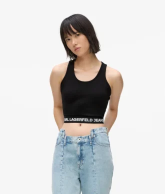 Débardeur avec bande logo