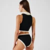 DÉBARDEUR DE BIKINI MONOCHROME