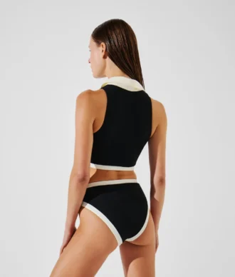 DÉBARDEUR DE BIKINI MONOCHROME