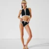 DÉBARDEUR DE BIKINI MONOCHROME