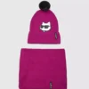 Ensemble cadeau bonnet et snood pour fille Ensemble cadeau bonnet et snood pour fille