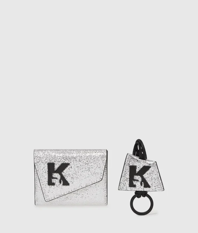 Ensemble cadeau portefeuille et porte-clés Geo