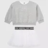 Ensemble cadeau sweat-shirt et jupe pour bébé