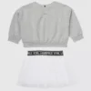 Ensemble cadeau sweat-shirt et jupe pour bébé