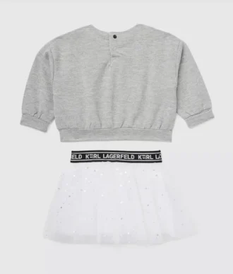 Ensemble cadeau sweat-shirt et jupe pour bébé