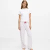 Ensemble pyjama à imprimé cœur