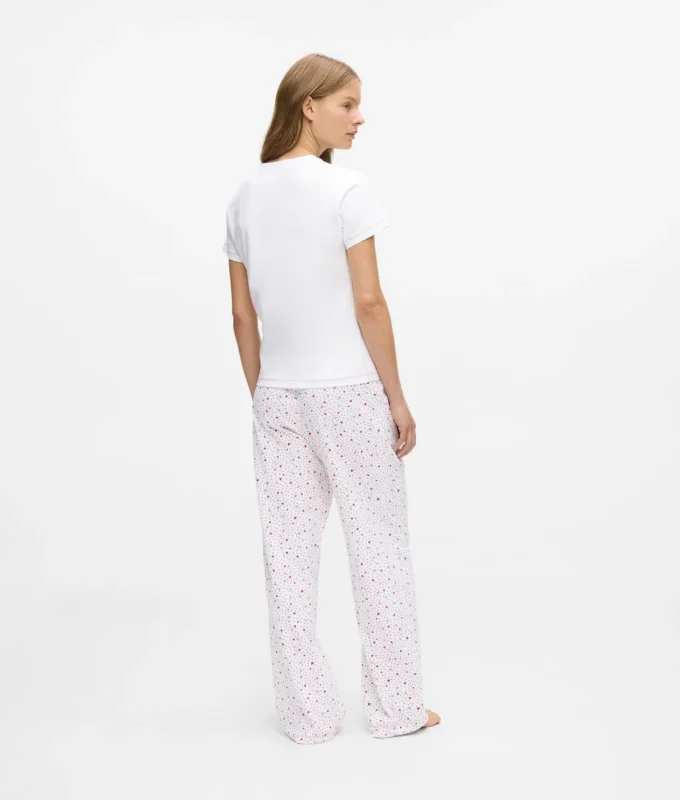 Ensemble pyjama à imprimé cœur