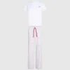 Ensemble pyjama à imprimé cœur