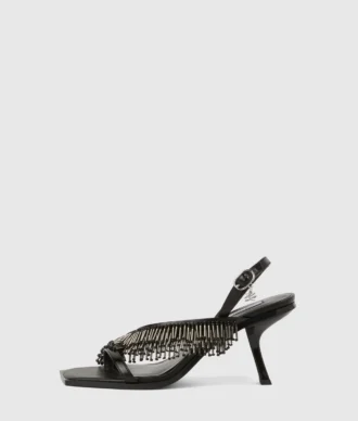 Escarpins à talons et à franges Karmel