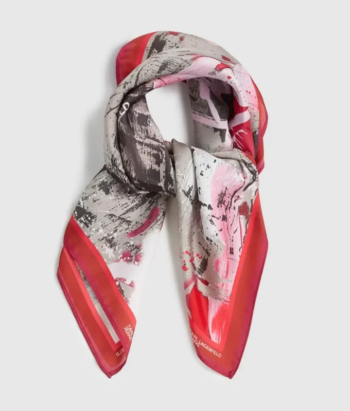 Foulard bandana à imprimé graffiti Foulard bandana à imprimé graffiti