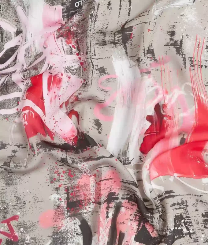 Foulard bandana à imprimé graffiti Foulard bandana à imprimé graffiti