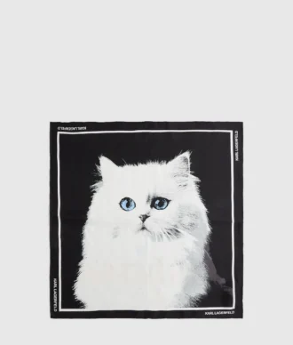 Foulard en soie Ikon Choupette