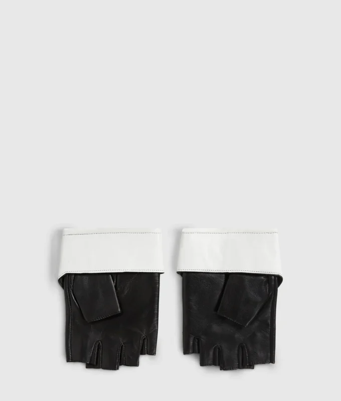 Gants sans doigts à col Gants sans doigts à col