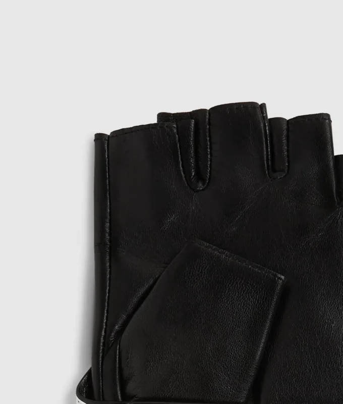 Gants sans doigts à col Gants sans doigts à col
