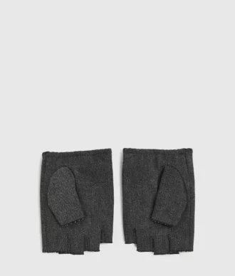 Gants sans doigts en denim