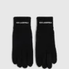 Gants tricotés avec logo Gants tricotés avec logo