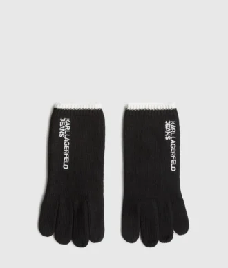 Gants tricotés avec logo Gants tricotés avec logo