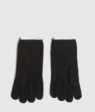 Gants tricotés avec logo
