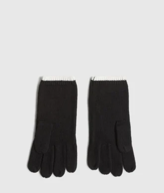 Gants tricotés avec logo Gants tricotés avec logo