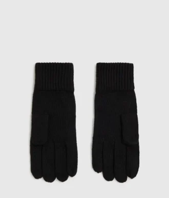 Gants tricotés avec logo