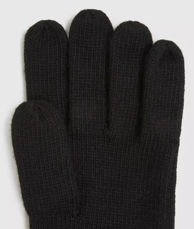 Gants tricotés avec logo Gants tricotés avec logo
