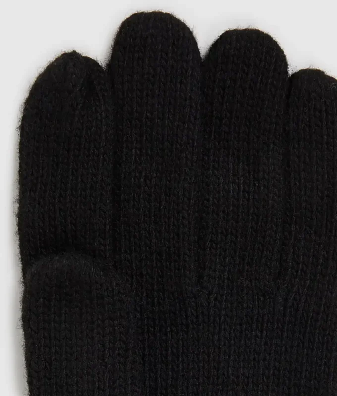 Gants tricotés avec logo Gants tricotés avec logo