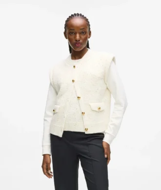 Gilet bouclé