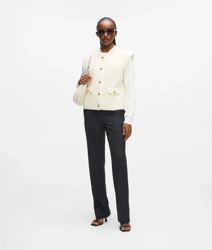 Gilet bouclé