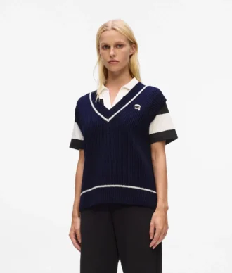 Gilet en maille Ikon