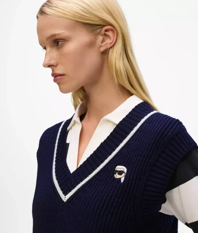 Gilet en maille Ikon
