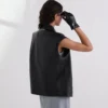 GILET EN SIMILI CUIR GILET EN SIMILI CUIR