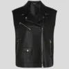 GILET EN SIMILI CUIR GILET EN SIMILI CUIR