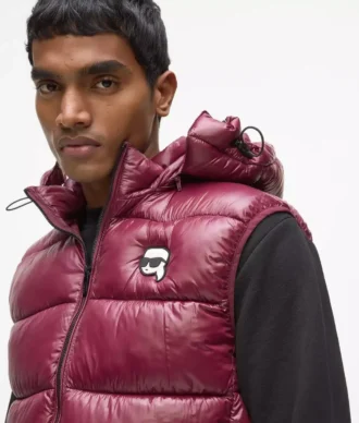 Gilet matelassé à capuche Ikon