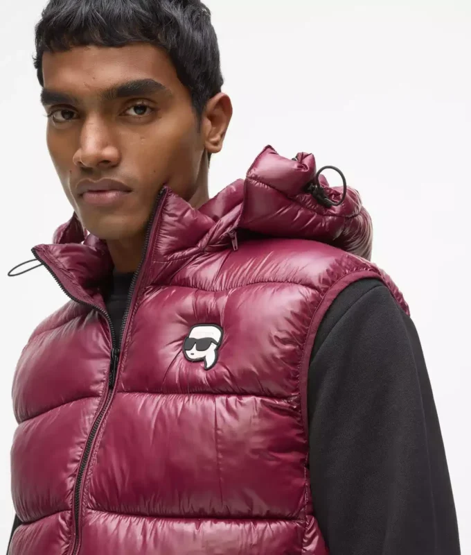 Gilet matelassé à capuche Ikon Gilet matelassé à capuche Ikon
