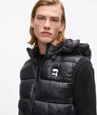 Gilet matelassé à capuche Ikon