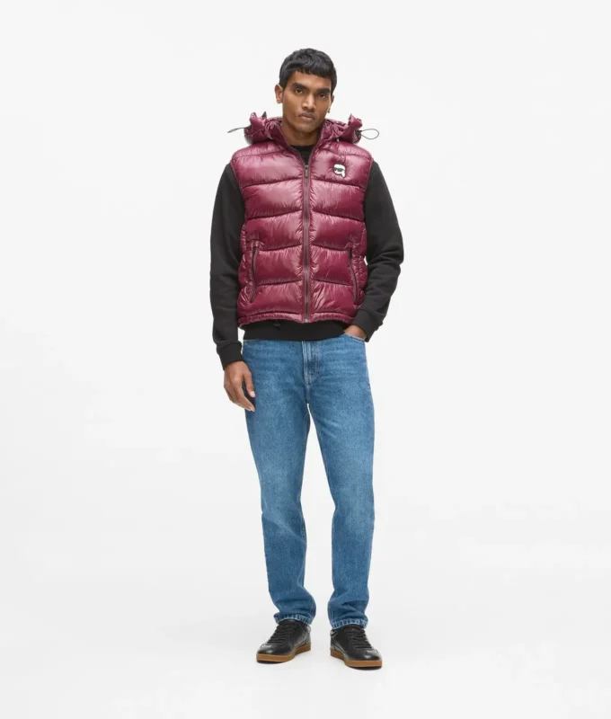Gilet matelassé à capuche Ikon Gilet matelassé à capuche Ikon