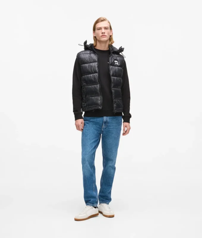 Gilet matelassé à capuche Ikon Gilet matelassé à capuche Ikon