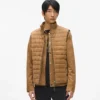 Gilet matelassé en simili-suède Gilet matelassé en simili-suède