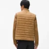Gilet matelassé en simili-suède Gilet matelassé en simili-suède
