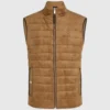Gilet matelassé en simili-suède Gilet matelassé en simili-suède
