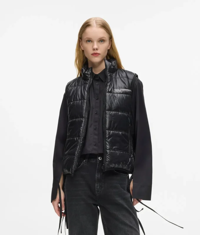 Gilet matelassé réversible Gilet matelassé réversible