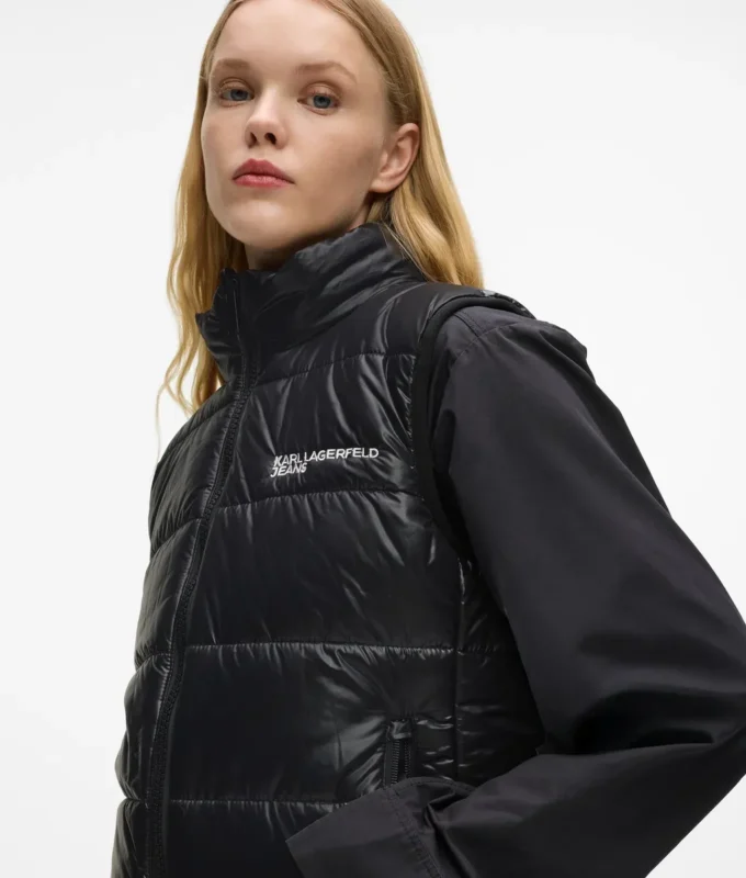 Gilet matelassé réversible Gilet matelassé réversible