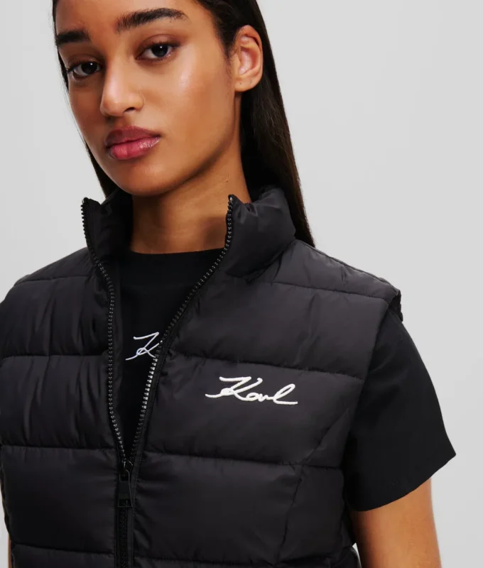 GILET MATELASSÉ SIGNATURE GILET MATELASSÉ SIGNATURE