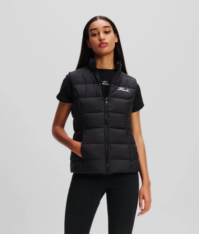GILET MATELASSÉ SIGNATURE GILET MATELASSÉ SIGNATURE