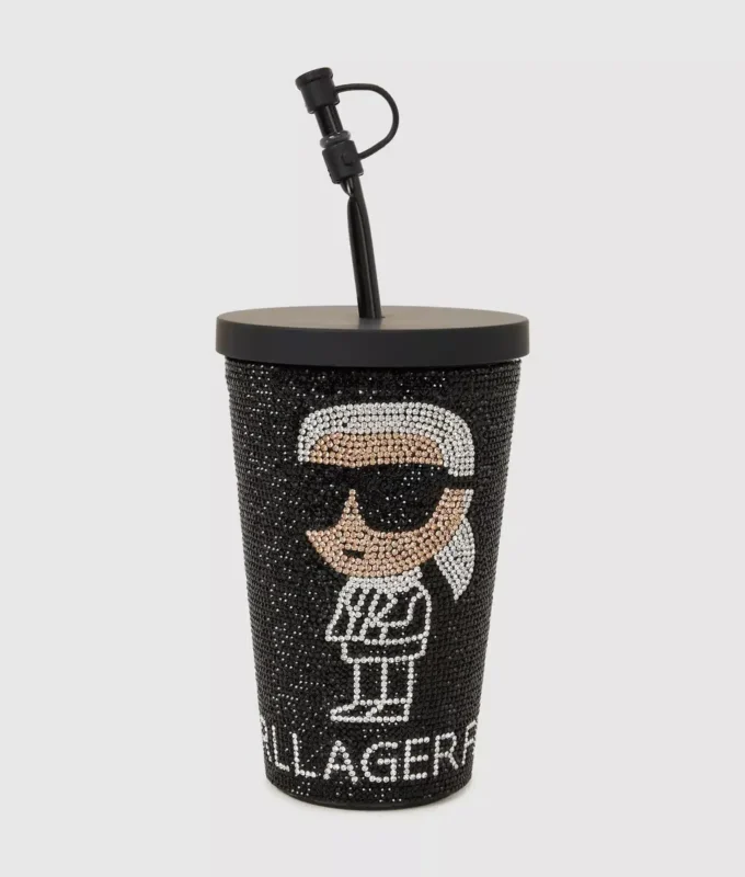 Gobelet à emporter Ikon avec strass Gobelet à emporter Ikon avec strass