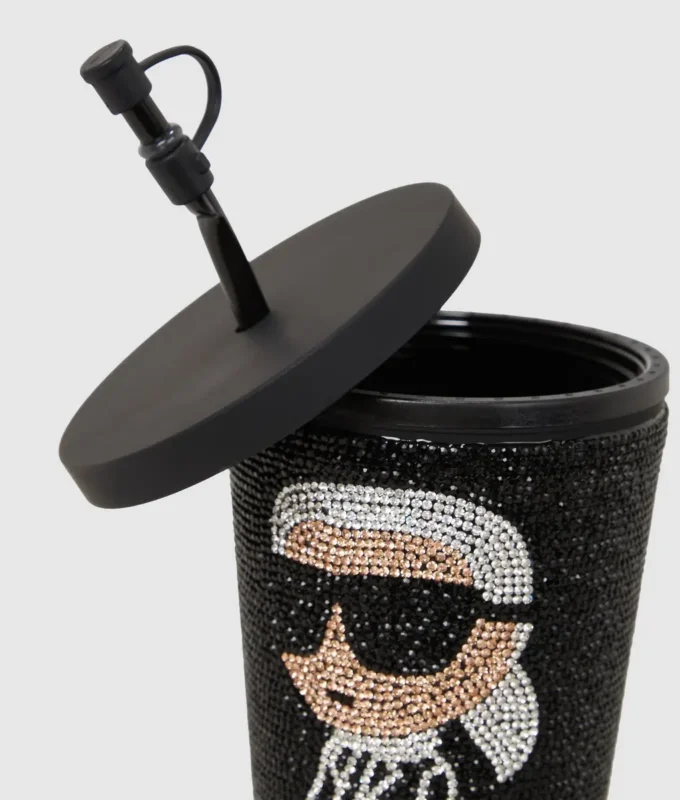 Gobelet à emporter Ikon avec strass Gobelet à emporter Ikon avec strass