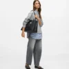 Grand sac fourre-tout lisse Ikon