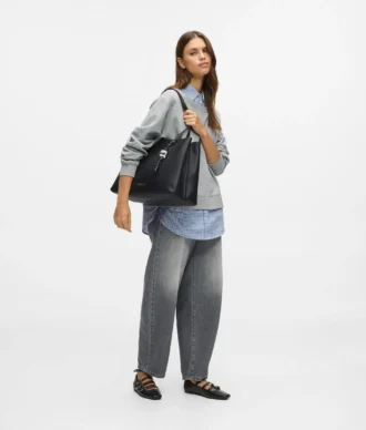 Grand sac fourre-tout lisse Ikon