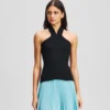 HALTER TOP EN MAILLE HALTER TOP EN MAILLE