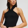 HALTER TOP EN MAILLE HALTER TOP EN MAILLE